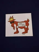 GOAT USA Stickers - Etch a Sketch GOAT! - FREE SHIPPING! RARE!