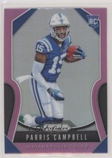 2019 Panini Prizm Rookies Pink Prizm Parris Campbell #347 0x1