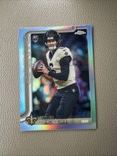 2025 topps chrome rookie refractor tyler shough new orleans saints #398