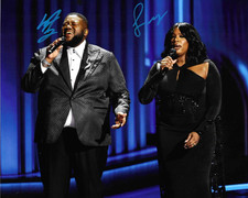 * THE WAR AND TREATY * signed 8x10 photo * PLUS ONE * LOVERS GAME * COA *