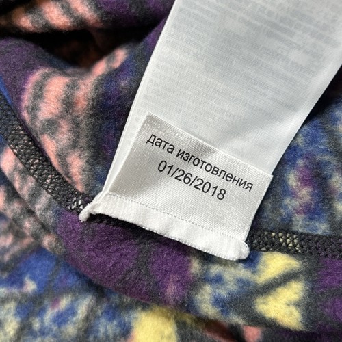Burton DryRide Youth Large Fleece Base Layer Top Geometric Pattern 13213 - Picture 8 of 12