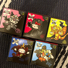 5 Hello Kitty x Godzilla McDonalds Toy Empty Boxes Only Sanrio