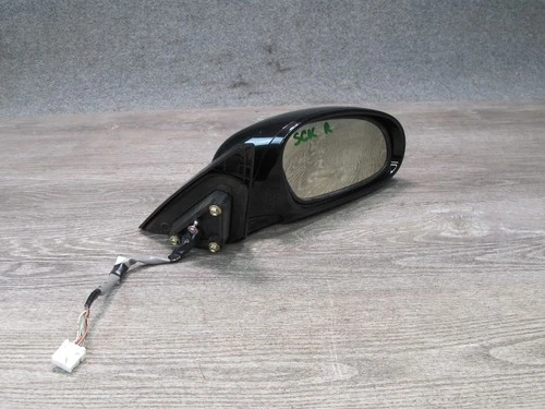 02-05 LEXUS SC430 RIGHT DOOR SIDE VIEW EXTERIOR HEATED MEMORY MIRROR BLACK OEM