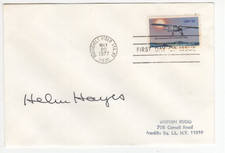 Helen Hayes Signed Cover / Autographed Actress