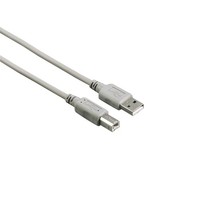 Hama Usb 2.0 Kabel 1,5M 480Mbit/S Grau FüR Pc Notebook Drucker Scanner