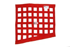RJS Window Net - SFI 27.1 - 1 in Webbing - Triangle - Red - Drag Race - Each