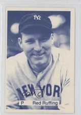 1975 TCMA All Time New York Yankee Team Black Red Ruffing HOF 0a3
