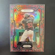 Panini Prizm 2024 Ivan Melendez Snakeskin SSP #251 Arizona Diamondbacks