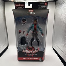 Marvel Legends Spider-Man Spider-Verse Miles Morales BAF Stilt-Man 6  Figure