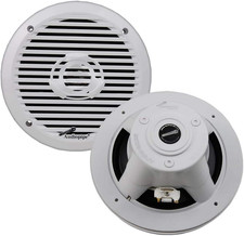 APSW-6032 6.5 Coaxial Marine Boat Speakers 200 Watts, Pair, 4 Ohms