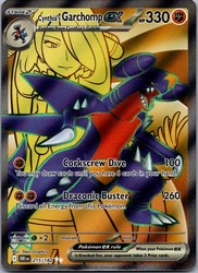 Cynthia's Garchomp ex 215/182 Destined Rivals Ultra Rare Holo