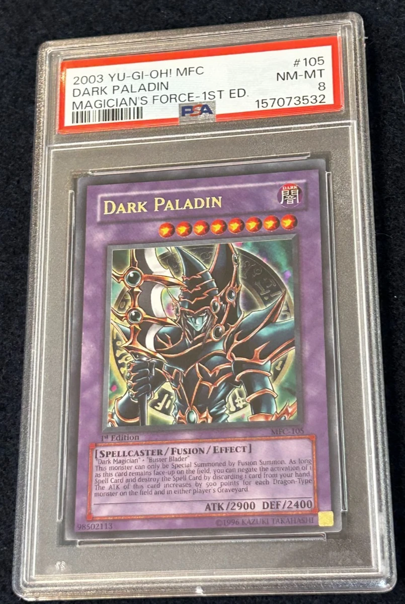 Dark Paladin Yu-Gi-Oh! TCG Professional Sports Authenticator (PSA