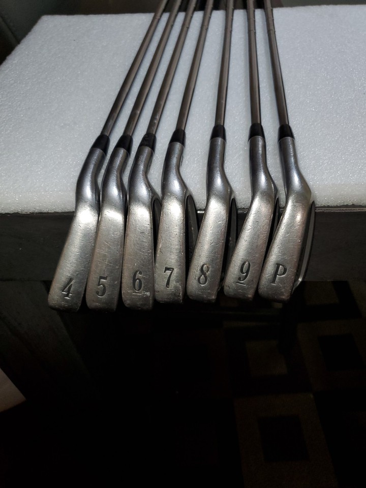 Fer De Golf Titleist 775cb Forgé - 9, Dynalite Gold, Shaft Acier R300, Occasion