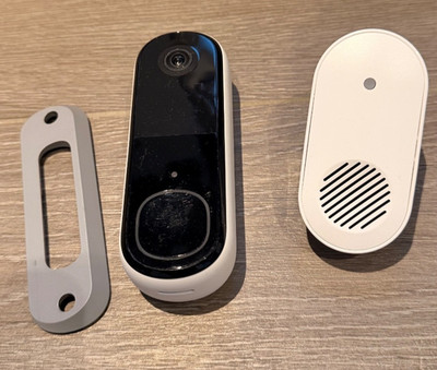 Arlo Essential 2 AVD4001 2K Video Doorbell Funk-Türklingel WLAN