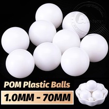 POM Plastikowe kulki Precyzyjne solidne plastikowe kulki Kula polioksymetylenowa 1-70mm