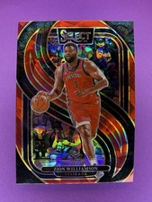 Zion Williamson -2024-25 Panini Select Premier Level Red Cracked Ice Prizm #138