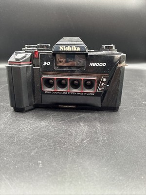 Nishika N8000 35mm Quadrascopic Stereo 3D Lenticular Camera | eBay