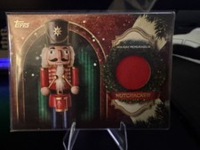 2025 Topps Baseball Holiday Faux Nutcracker Relic