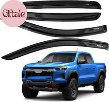 Rain Guards for Chevy Colorado  GMC Canyon 2023-2026, Window Vent Visors Access