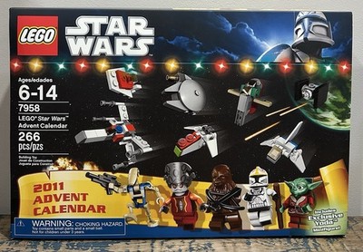 LEGO 7958 STAR WARS 2011 ADVENT CALENDAR  New Factory Sealed Set Retired