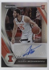 2021-22 Panini Prizm Draft Picks Silver Giorgi Bezhanishvili #DP-GBE Auto 0ud4