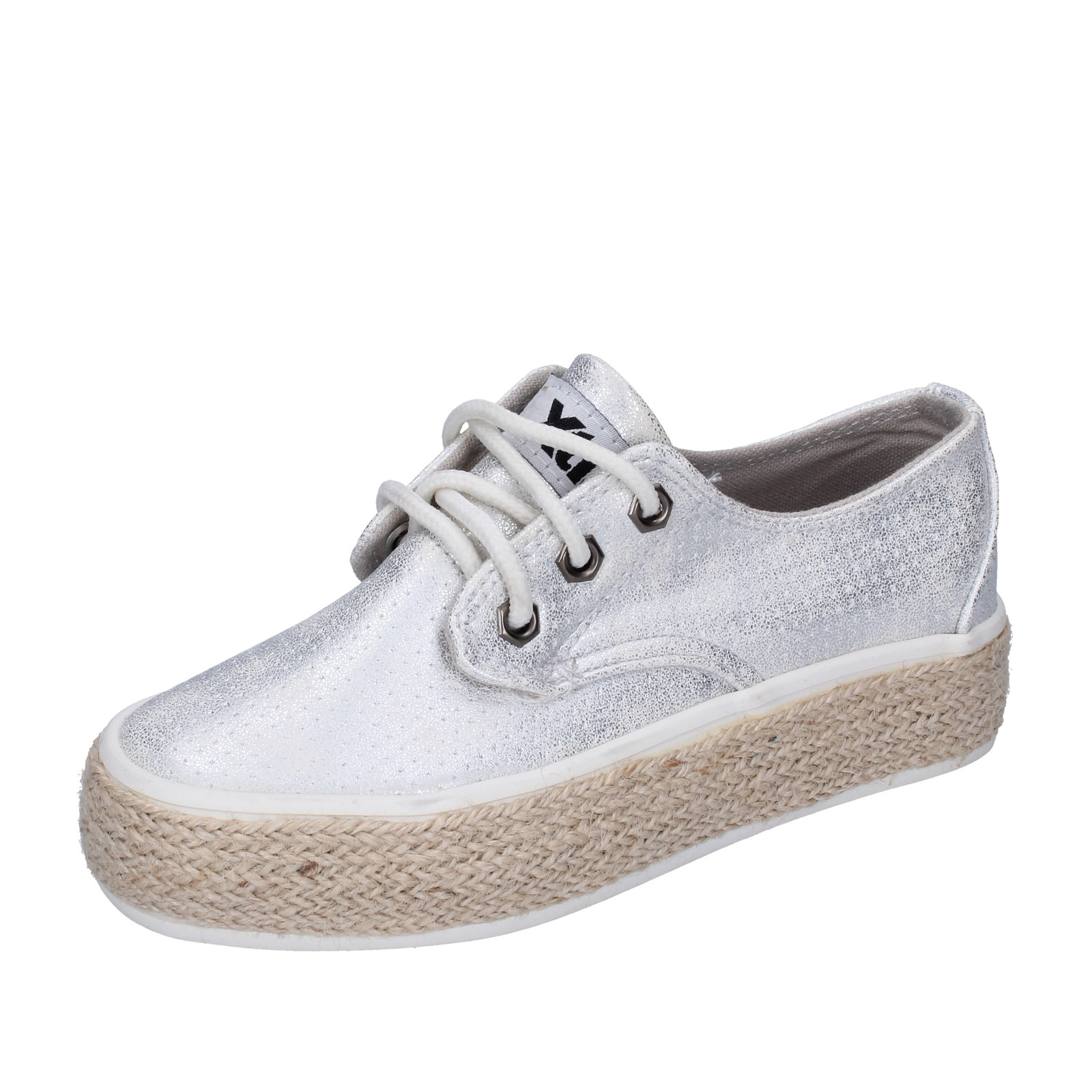 кроссовки schuhe mädchen XTI silber kunstleder BM817