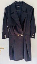 ELISABETTA FRANCHI ABITO DONNA DRESS COLORE NERO TAGLIA S