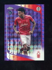 2025 Topps Chrome UEFA UCC Igor Jesus RC Rookie Purple Geometric 8/75