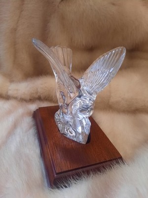 Waterford Crystal 1998 Nightingale Bird Figurine