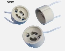 10 x GU10 Lamp Holder Socket Connector Downlight