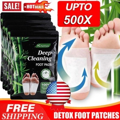 Premium Detox Foot Patches Pads to Remove Toxins Deep Cleansing Feet Slimming