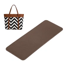 Felt Bag Base Shaper Handbag 10.83x4.33" 3mm Thick, Brown