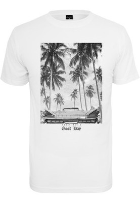 MisterTee T-Shirt Tee Today Was A Good Day Baumwolle Jersey Palmen beach Strand 