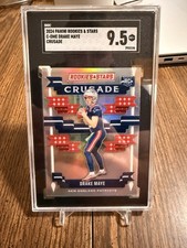 2024 Panini Rookies & Stars Crusade Drake Maye #C-DME Patriots SGC 9.5 RC