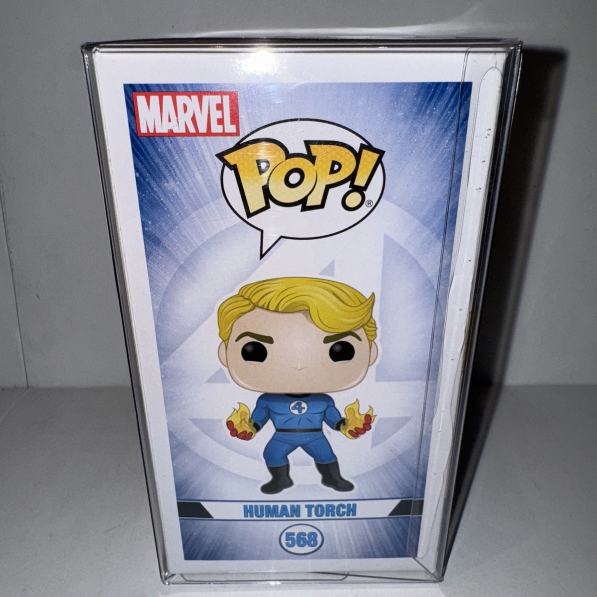 Funko Pop! Marvel Fantastic Four Human Torch #568 (Glow) Specialty