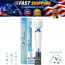 Cordless Handheld Massage Wand 8 Speeds 20 Patterns Rechargeable