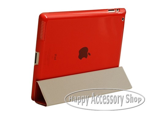 Apple New iPad 4,iPad 3/2 Smart Cover Skin Case and Crystal Clear Hard Back Case - Picture 5 of 11