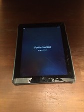 Apple iPad 3rd Generation Model A1416 32GB SOLD As Is Cracked Screen Powers ON
