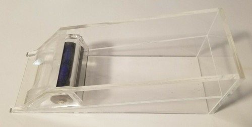 Heavy Clear Acrylic / Plastic Playing Card Dealer Shoe 11" x 4" x 4" Excellent