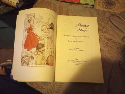Adventure Islands by Sara Foss Wolverton HC, 1947 Illustrated by Helen Wilson - Picture 4 of 7