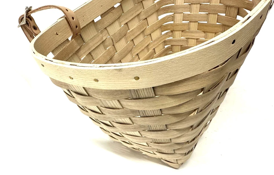 Manillar Detroit Bikes Grande Frontal Bicicleta Andador Cesta Natural por Peterboro Foto 4 de 4