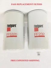 Fleetguard Fass Fuel System Replacement Filters Powerstroke Cummins Duramax
