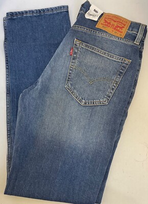Neu Herren LEVIS 511 Slim Fit Stretch Denim Jeans Stone Wash Taille Größe 28 40