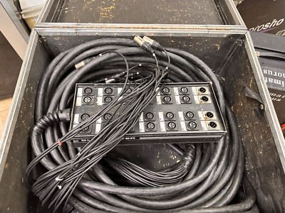 ProCo Stagemaster 100' 24x4 Snake w/XLR Returns in Road Case READ