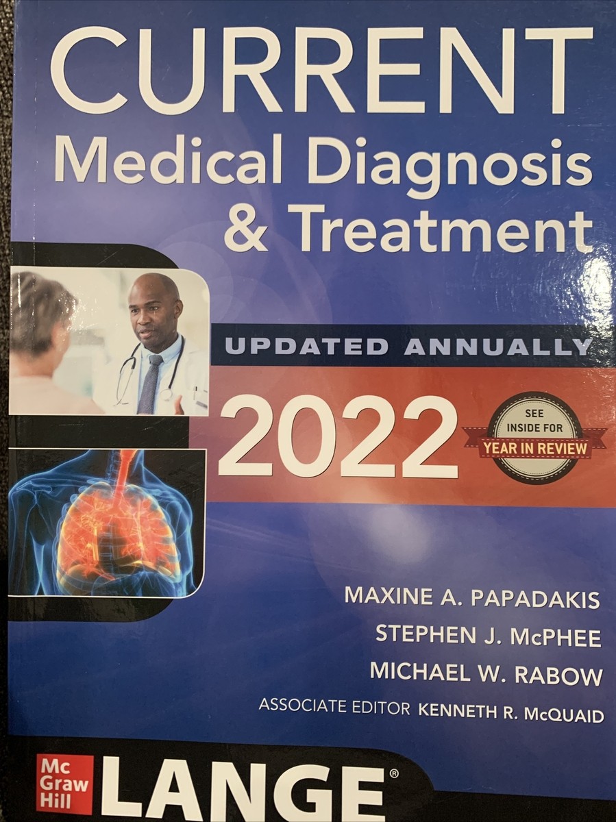 current medical diagnosis and treatment 2022 | eBay
