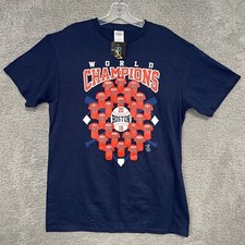 NWT Boston Red Sox T Shirt Men's Size M Blue 2018 World Series Champions Tee