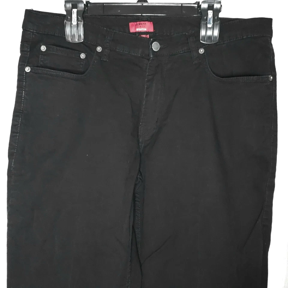 Мужские джинсы Alfani размер 36 Slim Fit эластичные черные с карманами - Изображение 2 из 4