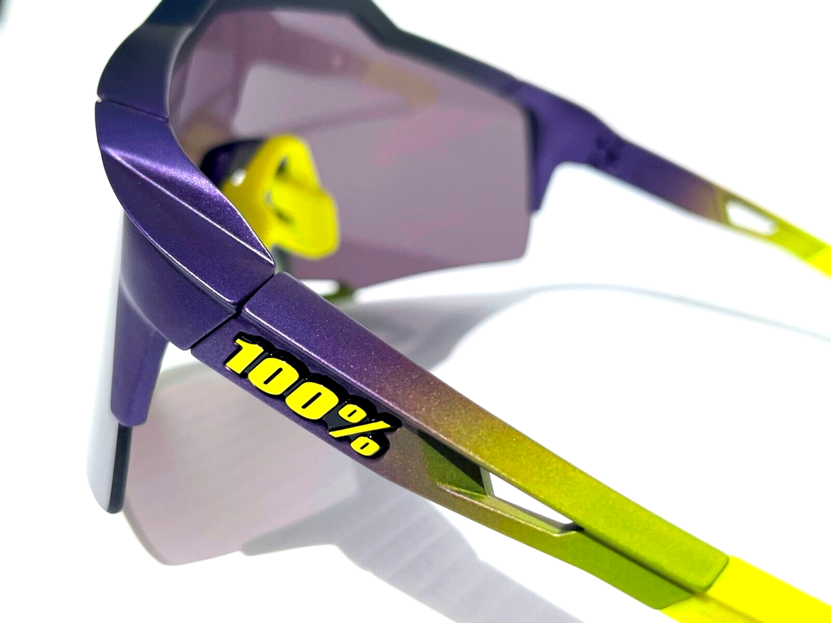 shogo 100% SPEEDCRAFT パープル イエロー 100% Percent SPEEDCRAFT Metallic Digital Bright Dark Purple
