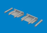 MW22 Eduard 6481092 F4F-4 Gun Barrels Print 1/48 Brassin For Academy