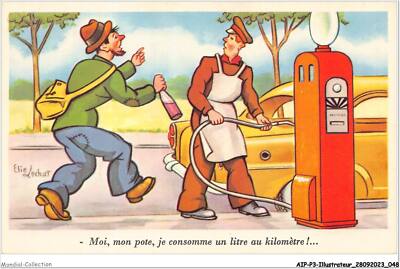 AIPP3-0246 - Illustrator - Elie-Lechat - Moi Mon Kumpel - Je Verbraucht Ein Bett